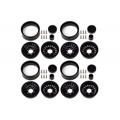 Urbine disky, 1.55", černé, Badlock, 4 ks.