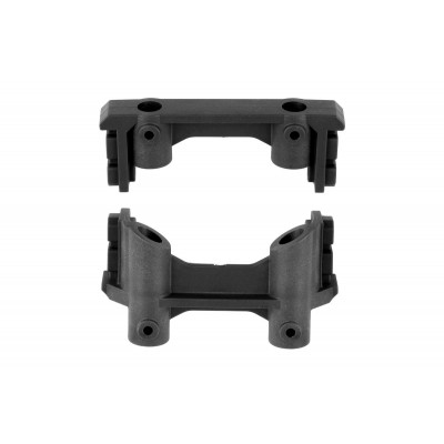 Enduro plastové držáky, nárazníků, tvrdé, 1+1 ks.