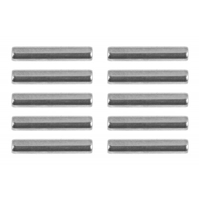 Ocelové čepy, M2x11mm, 10 ks.