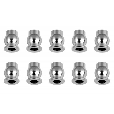 FT ocelové kuličky kloubků s límcem, 10 ks.