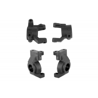 Enduro plastové náboje řízení a zadní nápravy, tvrdé, 2+2 ks.