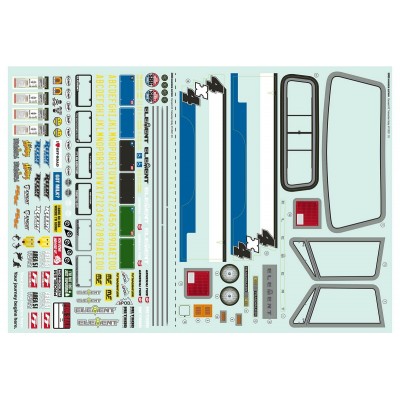 Trailwalker nálepky, 1 ks.