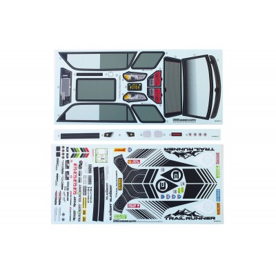 Trailrunner nálepky, 1 ks.