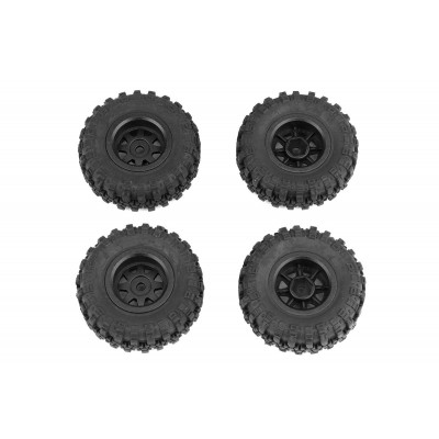 Enduro 24 kompletní sada gum, nalepená, 4 ks.