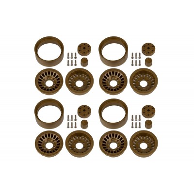 Urbine disky, 1.55", bronzové, Badlock, 4 ks.