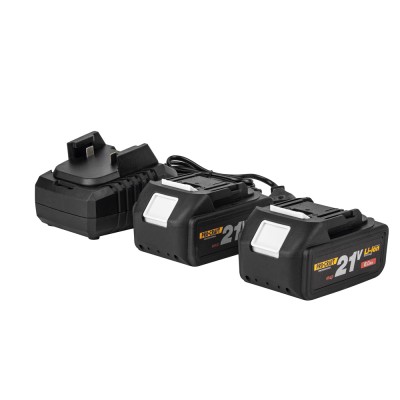 Aku bruska úhl.125mm PROCRAFT 2ks aku 21V/4,0Ah PWA216