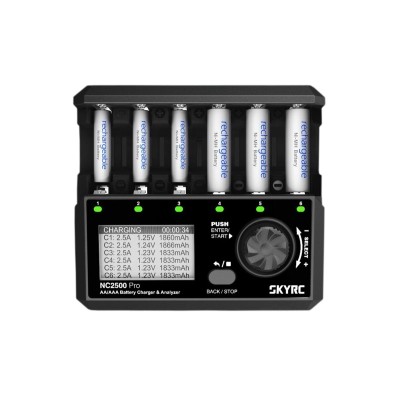 SKY RC NC2500 Pro nabíječ 6x AA/AAA čl. NiMH/NiCd