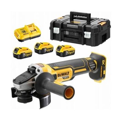 DW aku bruska úhlová 125 18V DCG405P3