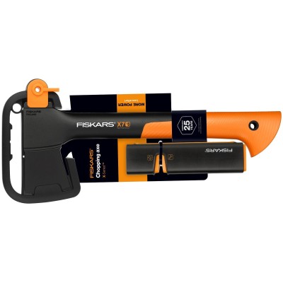 Sekera Fiskars 1020183 X7 640g + ostřič Xsharp