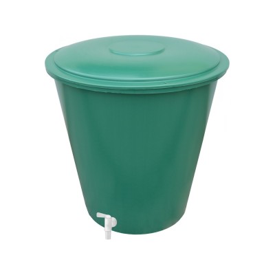 Sud plastový 300L komolý kužel +ventil +víko