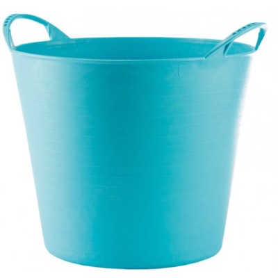 Nádoba kulatá 30l plast pružný modrý