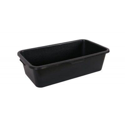 Nádoba obdélník. 45l plast černý