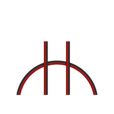 Vysoce flexibilní měděný drát 1,5qmm, 2x 2m