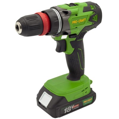 Aku vrtačka 20V Procraft PA18DFR Li-ion výměnná hlavička