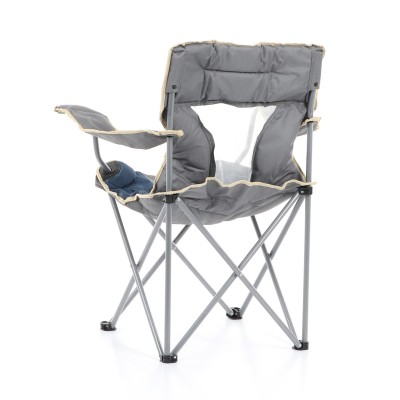 Křeslo rozkládací CAMP nosnost 110kg šedomodré