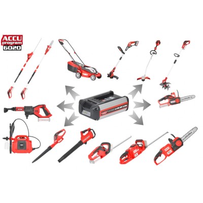 Akumulátor Hecht 20V/2,5Ah Li-Ion 6020 Al boky