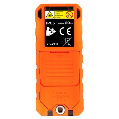 Dálkoměr laser NEO 75-201 60m +-2,0mm/10m 5-funkcí 20x paměť