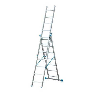 Žebřík 3-díl univ. 254/572 XT609 3x9 příček Al 150kg XTline