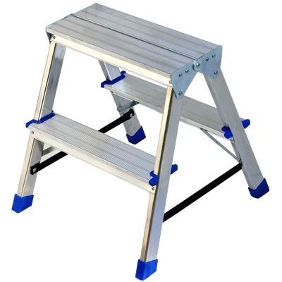 Schůdky 2 stupně Al oboustr. DHR402