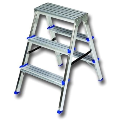 Schůdky 3 stupně Al oboustr. DHR403