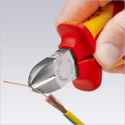 Kleště štíp.stranové KNIPEX 7006160 elektrikářské 1000V