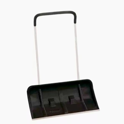 Hrablo na sníh sáně plast 75cm s kov.lištou a kolečky Hecht