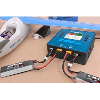 KAVAN C100 Duo Air nabíječ s balancerem 2x 500W