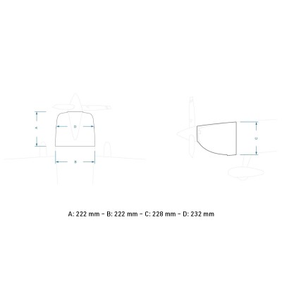 67" Laser 1702mm 20cc Zeleno-Černý