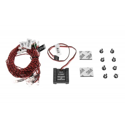 LED poziční světla pro letadla/vrtulníky 0,6W