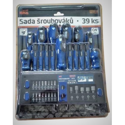 Šroub.sada Magg Profi 39ks na stojanu