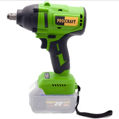 Aku rázový utahovák PWA56 560Nm 1/2" bez aku Procraft