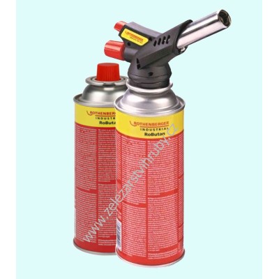 PB hořák ROTHENBERGER SET RS 200 1300°C +2x kartuš bajonet