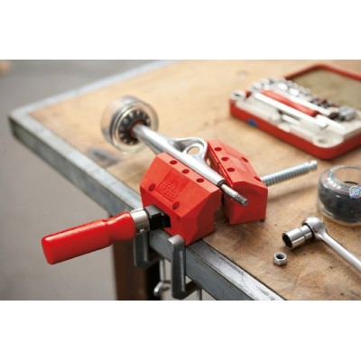 Svěrák 100mm stolní výklop.BESSEY+upínky