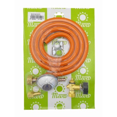 Regulátor PB 30mbar+hadice 1,5m +ventil 2kg set