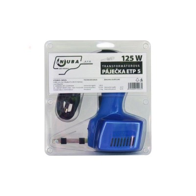 El.pájka pistol.125W ETP 5 šroubek blistr česká