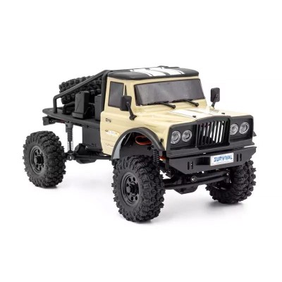 RTR HOBBYTECH CRX18 Truck Trial 1/18, 4wd, Honcho verze, - písečná barva