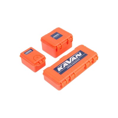 Set Plastových boxů oranžový expedice 1/10