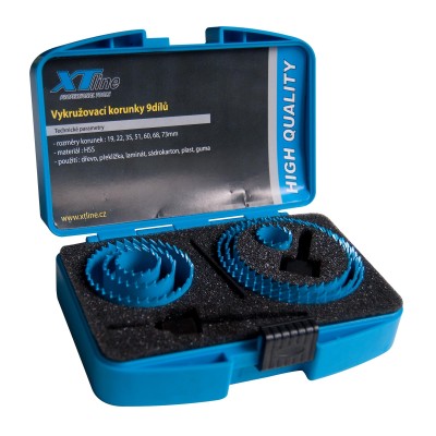 Vykruž.pilky 19-73mm 9ks JOBI