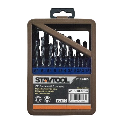 Sada vrt.HSS 1,0-10,0 pl.kr. 19ks STAVTOOL