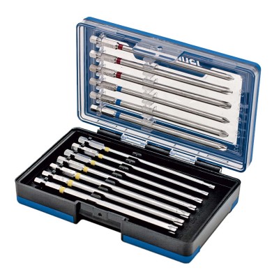 Sada bitů 13ks dlouhé 135mm v krab. PZ/PH/TX S2 HM Mullner