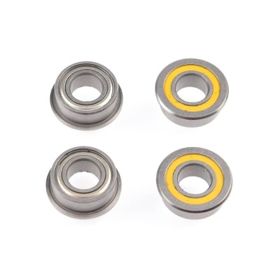 Ultra kuličkové ložiska 5x10x4mm, s límcem, 4 ks.