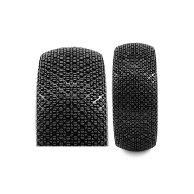 KAMIKAZE V2 BUGGY C2 (SOFT) nalepené gumy, žluté disky, 2 ks.