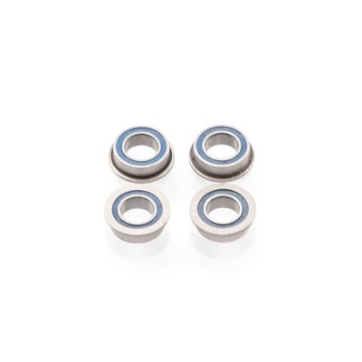 Ultra kuličkové ložiska 4x7x2,5mm s límcem, 4 ks.