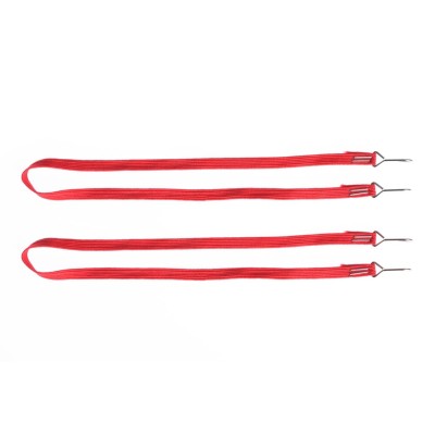 Tažné popruhy s háčky červené expedice 1/10 2ks