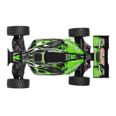 ASUGA XLR 6S - BUGGY 4WD - PRO ROLLER šasi - bez elektroniky - zelená