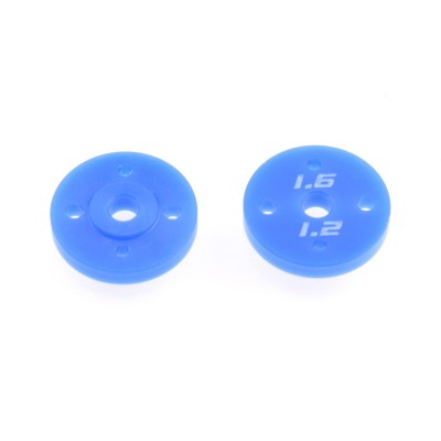 Ultra pístky olejových tlumičů AE 13mm 2 x1.6mm a 2x1.2mm, 2.0mm / 2 ks.