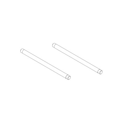 Turbo Racing osy zadních kol kol C61 4ks