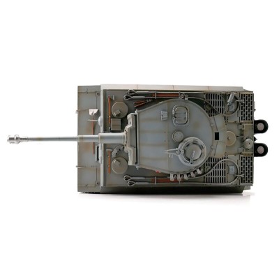 1/16 RC Tiger I Tank IR - zimní kamufláž světle šedá