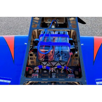 105,5" Slick 580 EXP V2 - Bílá/Modrá/Oranžová 2,67m