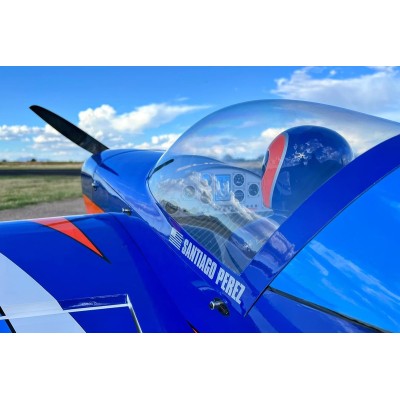 105,5" Slick 580 EXP V2 - Bílá/Modrá/Oranžová 2,67m